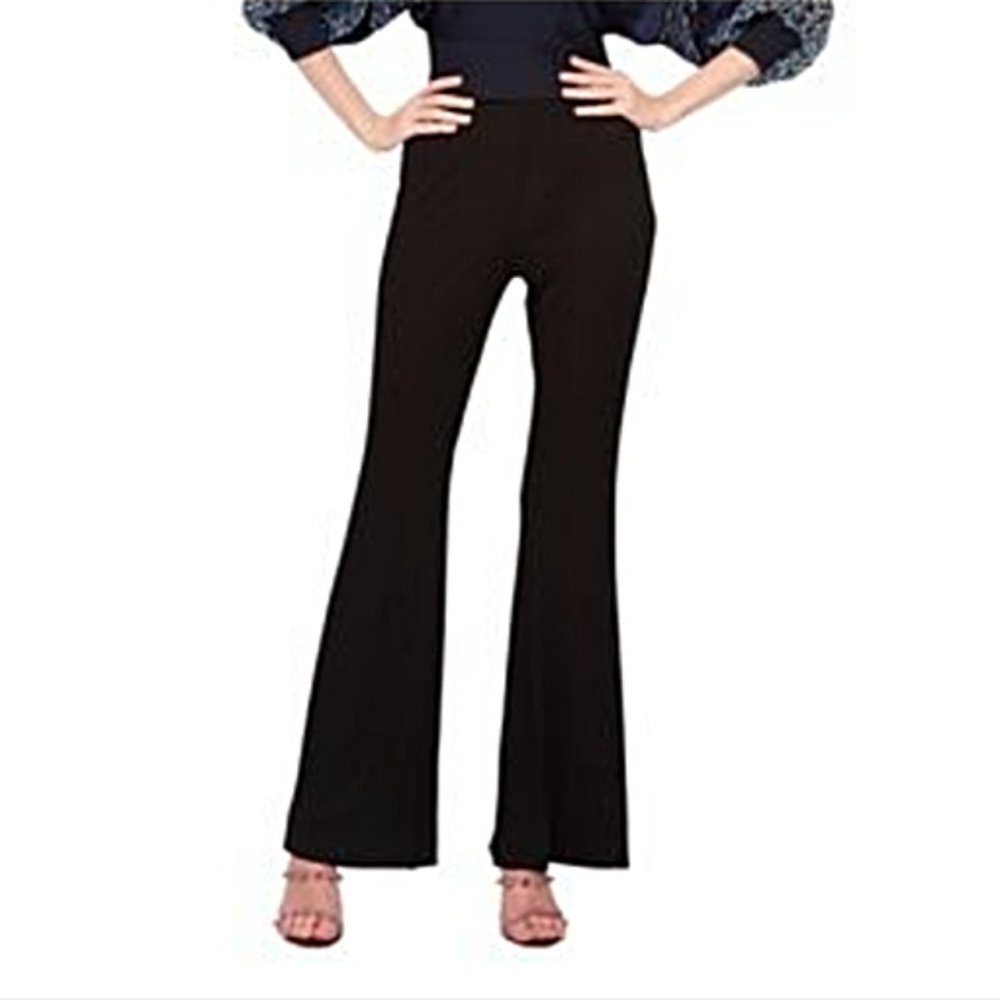 Diane Von Furstenberg Frida Wool Trousers Black Size 2